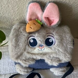 Disney Zootopia Judy Hopps Mini Backpack Bag Cute Character Bunny Collectible